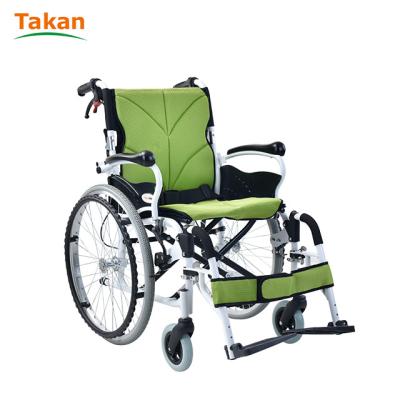 China China Folding Outdoor Manual Wheelchair Fireproof Oxford Upholstery With Ce Disabilites Chair for sale