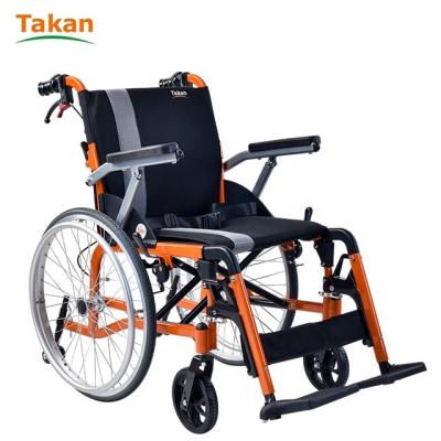 China ISO Certified Wheel Chair Reclining Manual Wheelchair Oxford Fabric Uphlostery Seat Material for sale