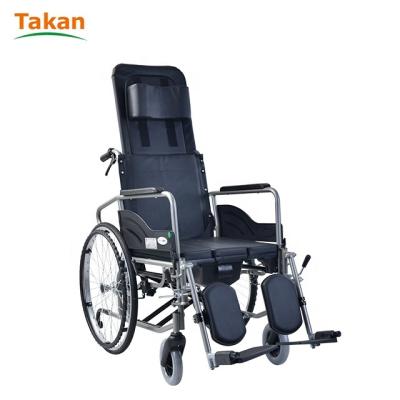 China Takan Bathroom Wheelchair With Toilet Fireproof Oxford Upholstery With 5cm In Home for sale