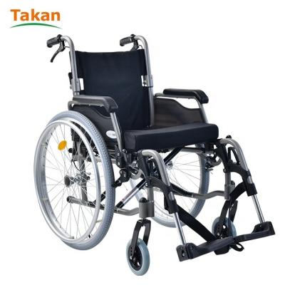 China Electric Folding Power Wheelchair Fireproof Oxford Upholstery With 5cm For Disabled for sale