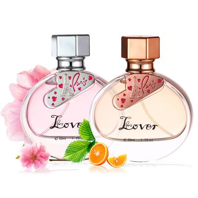 China High Quality 50ml Paris Lover Smell Removal Spray Day And Night Perfume For Women Body Spray OEM ODM for sale