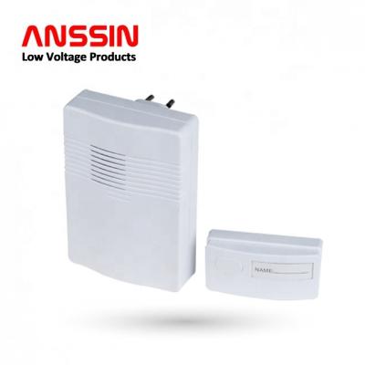 China Anssin ST-78 Modern AC Wireless Door Chime with Euro pulg-in for sale