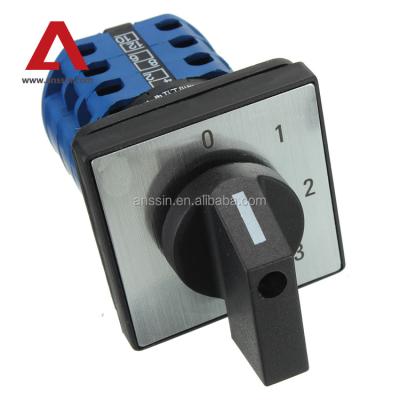 China 1-0-2 (ON-OFF-ON) LW26 8 Position Universal Rotary Switch for sale