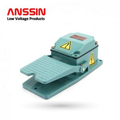 China 15A 250V Aluminum Alloy Anssin FS-H3-402 Aluminum Alloy Foot Pedal (High Quality) Switch for sale