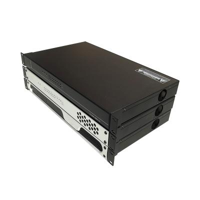 China Industrial Electrical Aluminum Enclosure Sheet Metal Case 1u Rack Mount Chassis For Electronic Equipment for sale