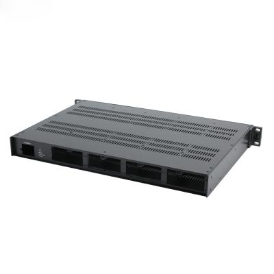 China Standard Network Communication 19 Inch 1U Chassis Slot for sale