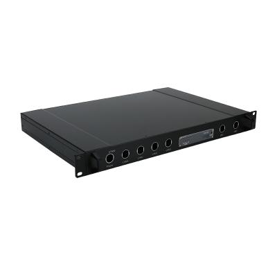 China Standard Electronic Amplifier Box Metal Case Mount Network Communication Rack 1u Rack Control Server Equipment Audio Housing for sale