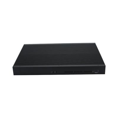 China OEM 19 Inch 1u Profile Industrial Electric Anodizing Aluminum Chassis Rackmount With Silkscreen for sale