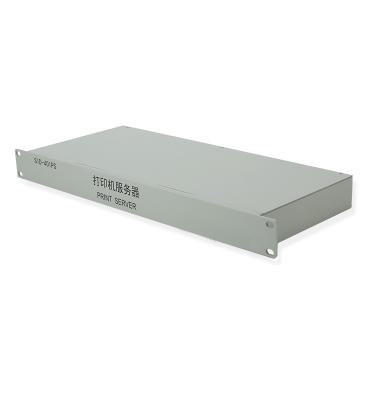 China OEM Quality1U Industrial Electric Elevated Rackmount Aluminum Enclosure For Print Server Device for sale