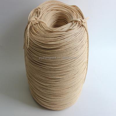 China Eco-friendly Waterproof Natural Color Three Strand As Woven Chair Rattan for sale