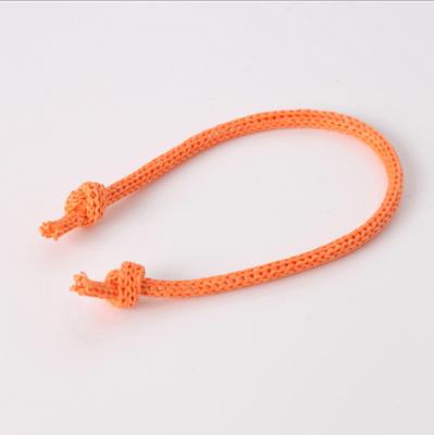 China Eco - Friendly Customized Knitted Paper Rope In Roll For Bag Handle for sale