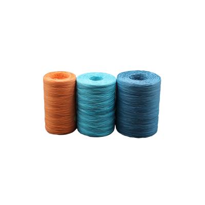 China Hot-selling Popular Eco-friendly Recyclable Paper Raffia For Gift Wrapping Decoration for sale