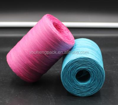 China Good Price Eco - Friendly Kraft Color Paper Raffia In Roll for sale