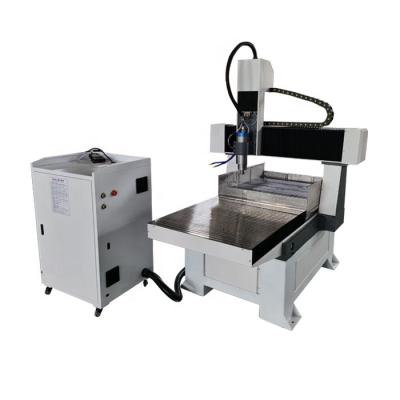 China Aluminum Woodworking/Advertising CNC Router Metal CNC Milling Machine Price 600x900mm 2.2kw Mini Desktop 6090 With Water Tank for sale