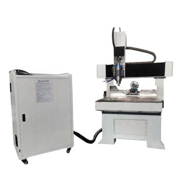 China Mini Woodworking / Advertising CNC Milling Machine 4040 /4 Axis 6060 Metal Milling CNC Engraving Machine For Carbon Copper Aluminum Sheet for sale