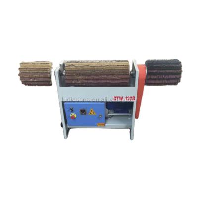 China Home Use Manual Wood Brush Polishing Machine .small size Wood Sanding Brush Sanding Machine for sale