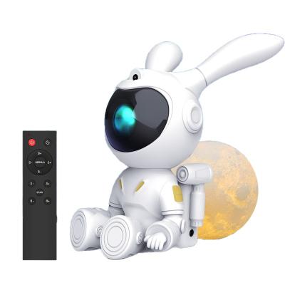 China Contemporary Astronaut NIGHT LIGHT  removable BODY and MOON bedroom led night LAMP for sale