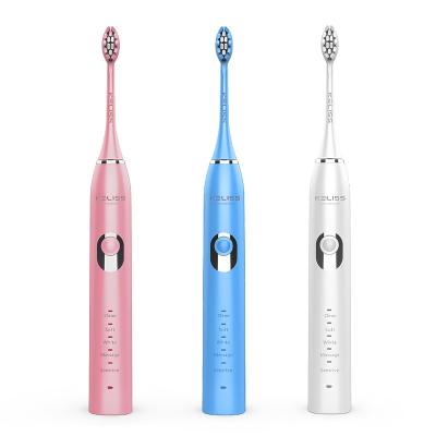 China Hot LRZJ Saling Private Label Toothbrush Led Teeth Whitening Sonic Electric Toothbrush Keliss for sale