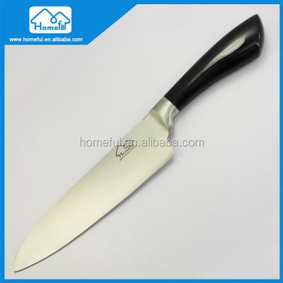 China Professional Fashion Disposable Kitchen Chef Knife With Hollow Handle for sale