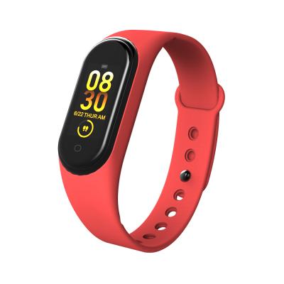 China GPS Navigation M4 Wristband Smart Band Pulsera Inteligente Pulseira 0.96 TFT Wristband Waterproof Smart Watch M4 Fitness Trackers for sale