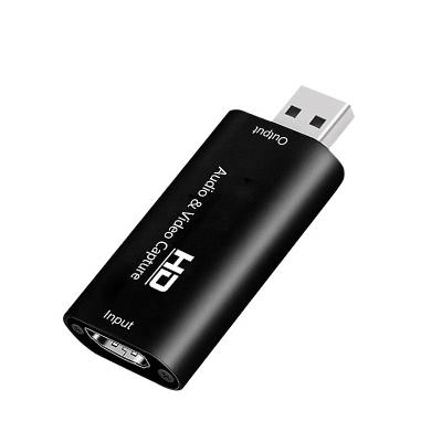 China Video Recording Live Streaming HDMI to USB2 0 4K Video Live Streaming Recorder Games Video Adapter HDMI to USB Video Capture Card for sale