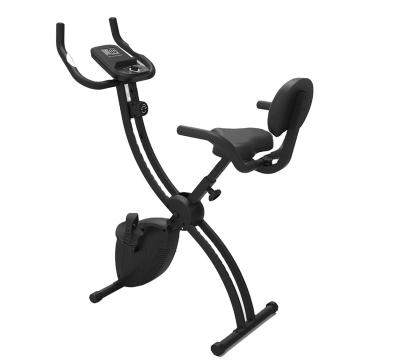 China 110kgs Outside Magnetic System 8 Levels Home Fitness Equipment Gym Mini Exercise Magnetic Bike for sale