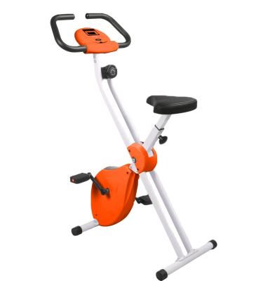 China New Home Use Factory Design Home Use Folding Magnetic Bike X Bike Upright Exercise Bike for sale