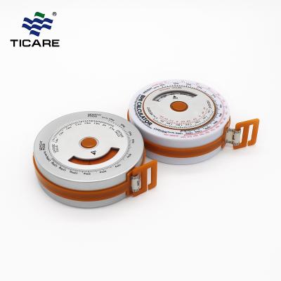 China ABS+PVC Customized Retractable BMI Measurement Tape Body Mass Index Tape 150cm Measurement Tool for sale