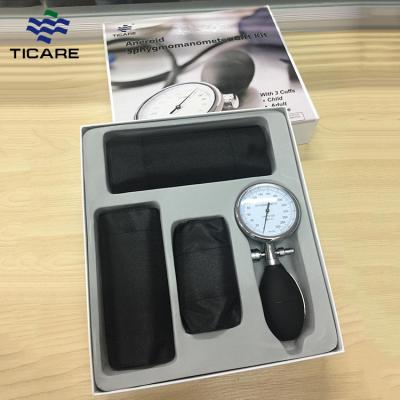 China Homecare and Hospital Aneroid Sphygmomanometer Blood Pressure Monitor for sale