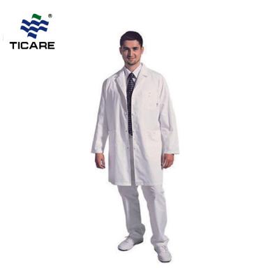 China Hospital Medical White Hospital Scrub Suit Men Doctor Uniform And Nurse for sale