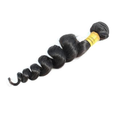 China Deep Wave Brazilian Loose Wave Human Hair Virgin Hair 100% Unprocessed Virgin Hair for sale