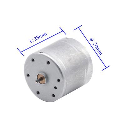 China 37mm Diameter 3530 Micro Dc Motor Drip Proof Carbon Brush Dc Motor for sale