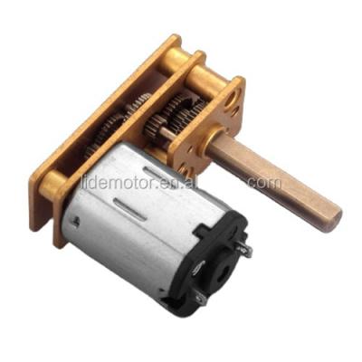 China 12mm DC 3V Gear Dripproof Motor For Robot for sale