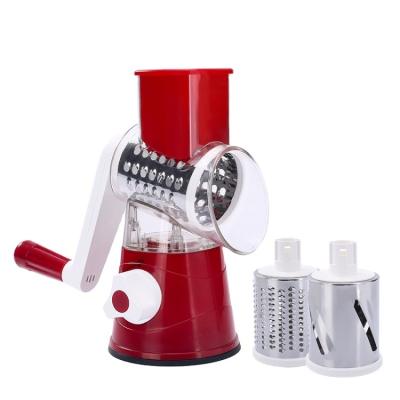 China Wholesale Multifunctional Manual Vegetable Cleaver Shredder Slicer Stainless Steel Stocked Vegetable Cutter Slicer for sale