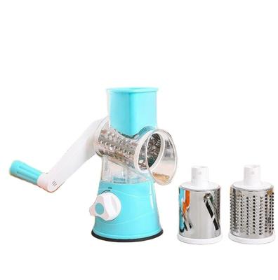 China Stocked Sell Well New Type Vegetable Cutter 3 In 1 Round Veggie Chopper for sale