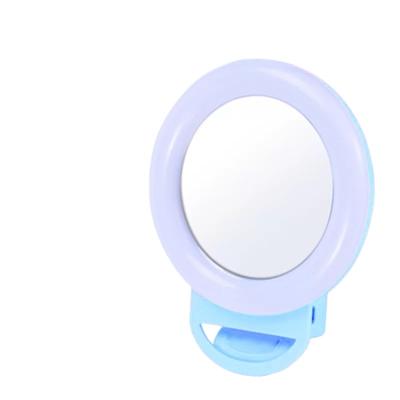 China Selfie Lighted Ring Light, Rechargeable Portable Removable Selfie Light Selfie Ring Light Sufficiency for iPhone Android Smart Phone for sale