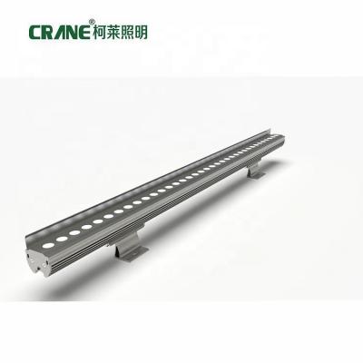 China Bridges Waterproof IP65 Project 36W RGBW Wall Washer Aluminum Housing Lighting Outdoor Linear Led Light Bar for sale