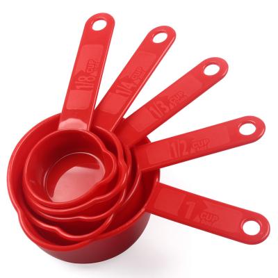 China Practical 11 PCS Hot Selling Practical Classic Plastic Cooking Measuring Cups And Spoons Set for sale