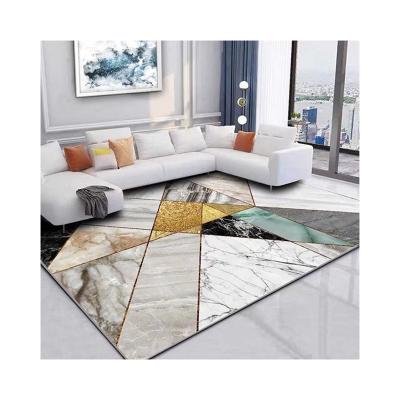 China Well Known Brand Custom Design Hot Selling Multicolor Crystal Velvet Living Room Center Carpet for sale