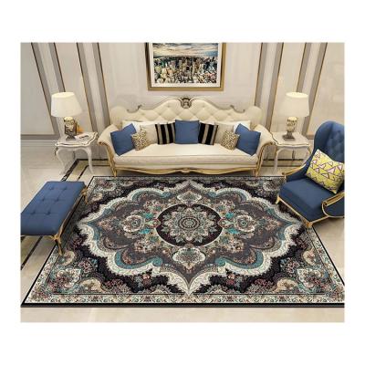 China Well Known Brand Custom Design European Style Crystal Velvet Material Exquisite Printing Rug High Value For Kids Room for sale