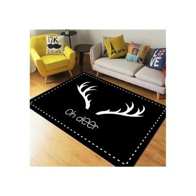 China Well-known brand wholesale custom design machine making cheap custom design print crystal velvet carpet covers rugs for sale