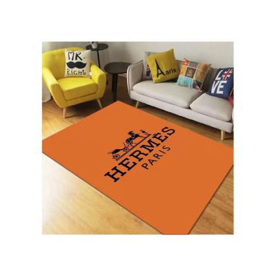 China Well-known brand custom design 3d printed modern style colorful fancy living room velvet crystal room printed carpets for sale