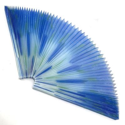 China Modern Polyester Colorful Pleated Insect Screen Fly Mesh For Window for sale