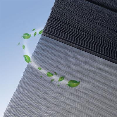 China Modern Fireproof Pleated Window Screen Fiberglass Pleated Mosquito Net for sale