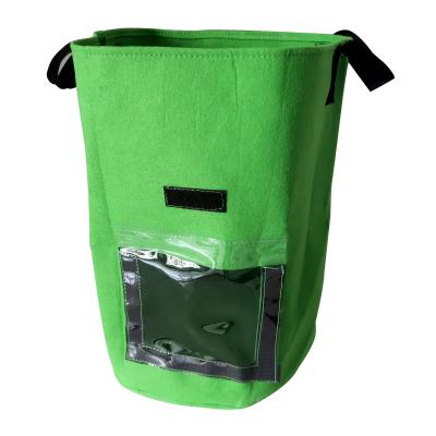 China Eco-Friendly Wholesale Felt Planter Grow Bags 1 3 5 7 10 20 30 50 100 200 Gallon For Garden for sale