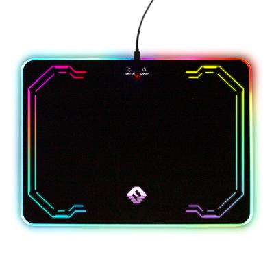 China 2021 Hot Selling Gaming Mouse Comfortable RGB Mat Pad Large Extended Led Mousepad With RGB Oversized Mouse Pad for sale