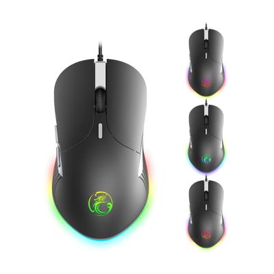 China Hot sale Ergomomic HX gamer gaming desktop pc computer wired sensitive usb mouse for sale