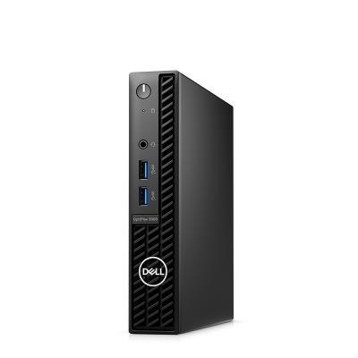 China Dell 3000MFF Micro Computer Mini Small Host Desktop 12th Black i5-12500T 8G 256G for sale