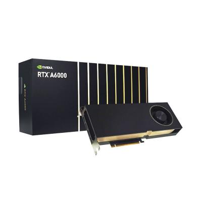 China Ontsluit de kracht van Nvidia RTX A6000 48GB GDDR6 videokaart voor PC 2000MHz geheugenklok Te koop