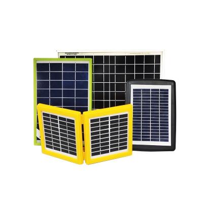 China Mini Solar Panel Mobile Phone Charging Small Outdoor Waterproof 5w 10w 15w 20w Mini Solar Panel 158.75mmx158.75mm for sale